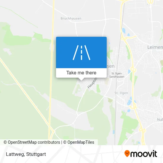 Карта Lattweg