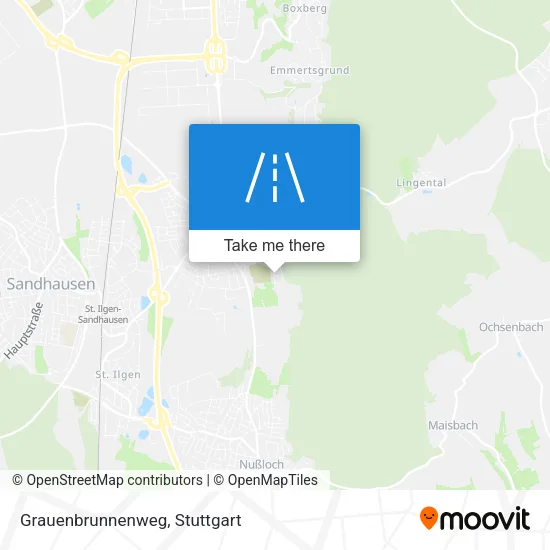 Grauenbrunnenweg map