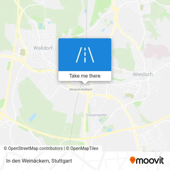 Карта In den Weinäckern