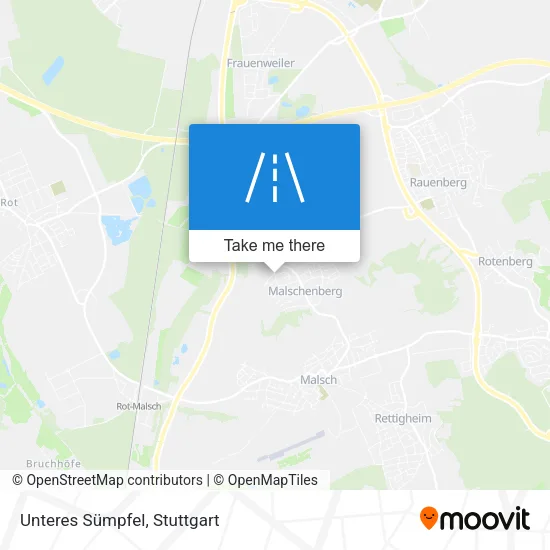 Карта Unteres Sümpfel