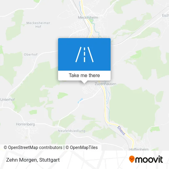 Карта Zehn Morgen