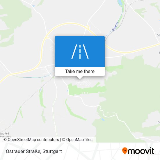 Ostrauer Straße map