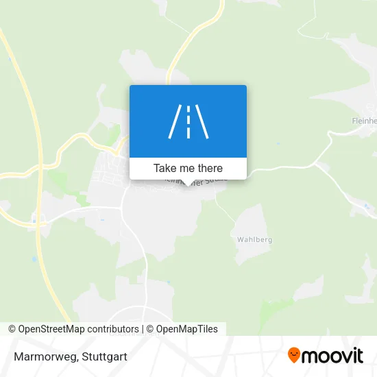Карта Marmorweg