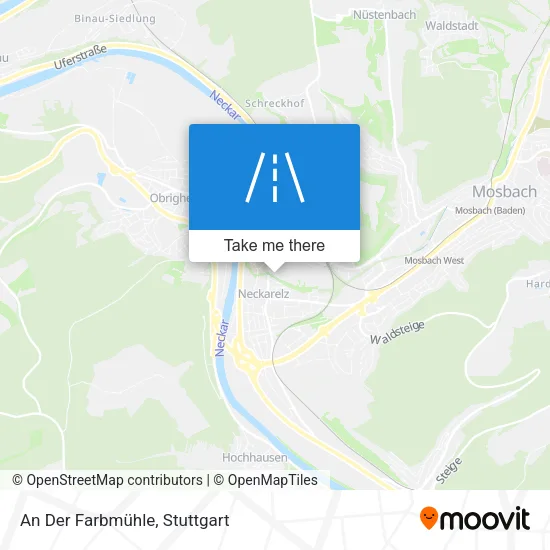 Карта An Der Farbmühle