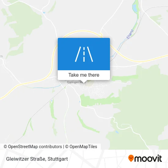 Карта Gleiwitzer Straße