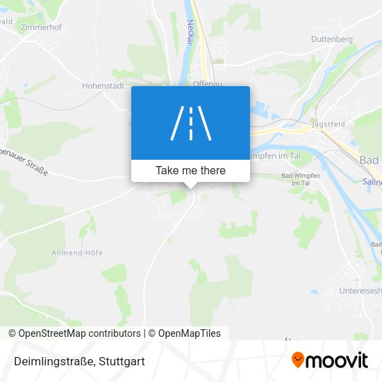Deimlingstraße map