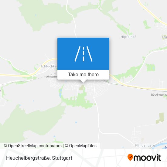Heuchelbergstraße map