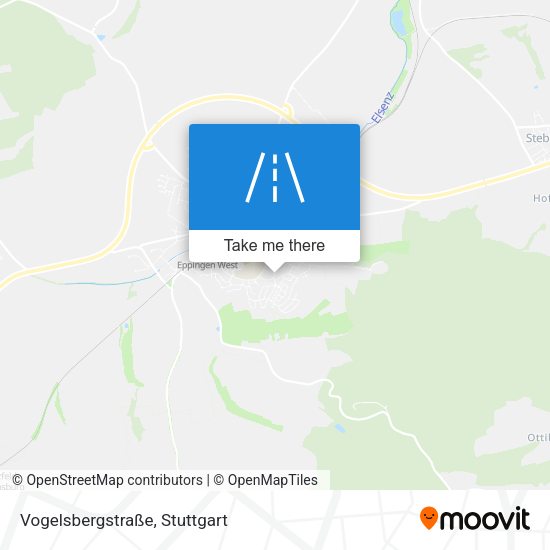Vogelsbergstraße map