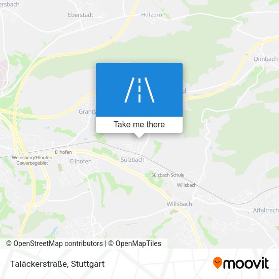 Taläckerstraße map