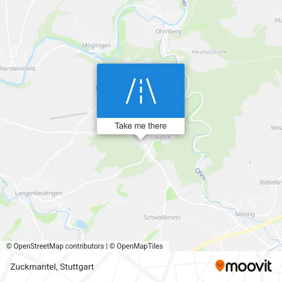 Карта Zuckmantel
