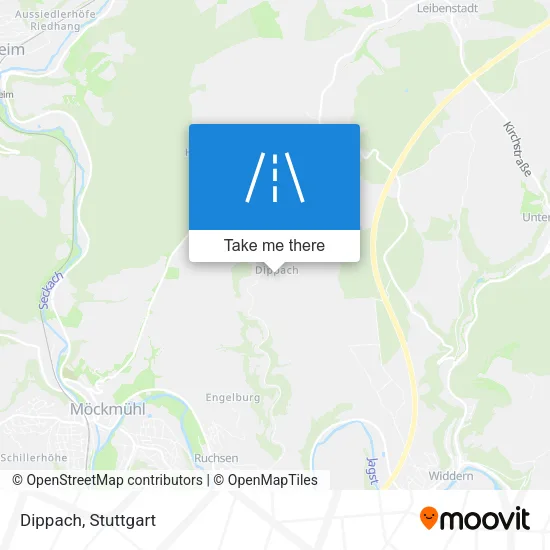 Карта Dippach