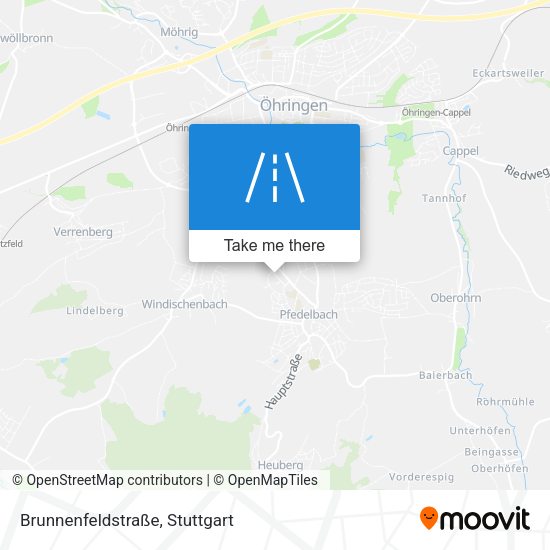 Brunnenfeldstraße map