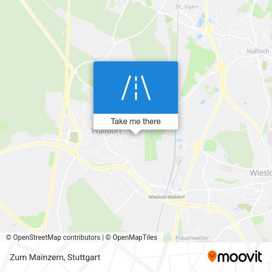 Карта Zum Mainzern