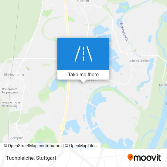 Карта Tuchbleiche
