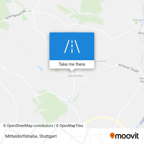 Mitteldorfstraße map
