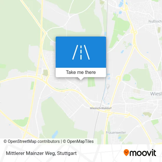 Карта Mittlerer Mainzer Weg