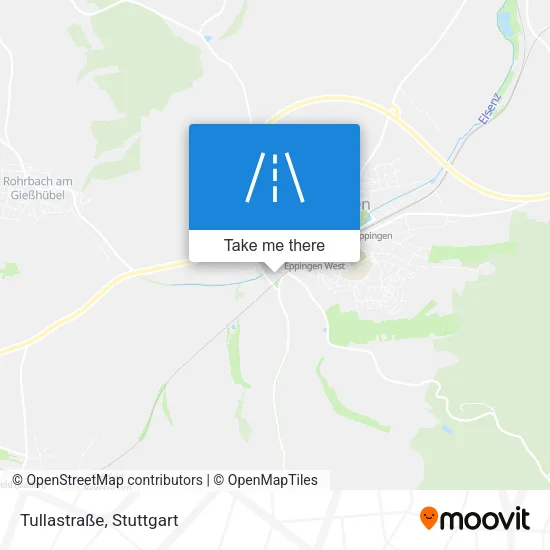 Карта Tullastraße