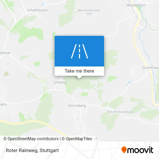 Карта Roter Rainweg