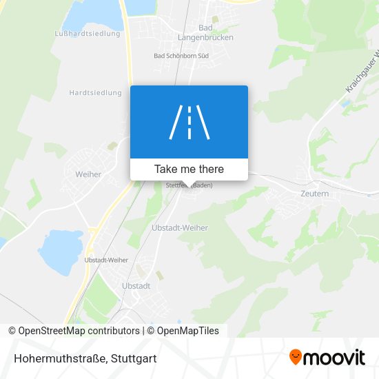 Карта Hohermuthstraße
