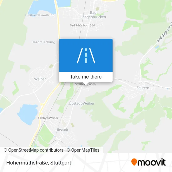 Карта Hohermuthstraße