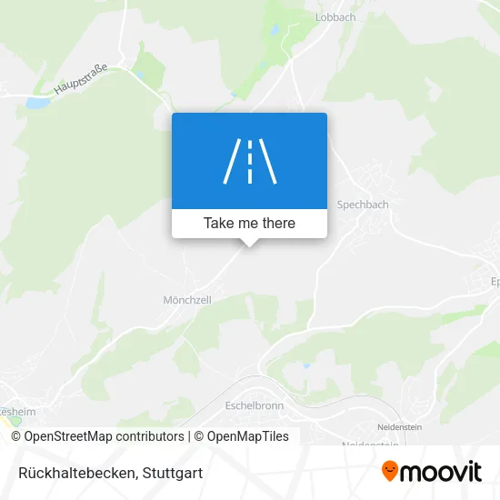 Карта Rückhaltebecken