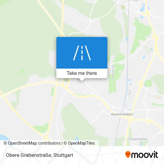Obere Grabenstraße map