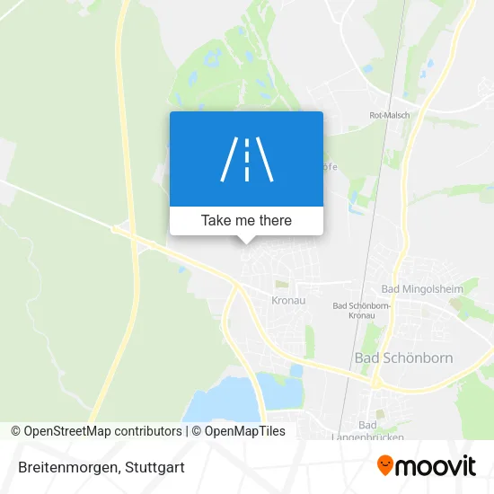Карта Breitenmorgen
