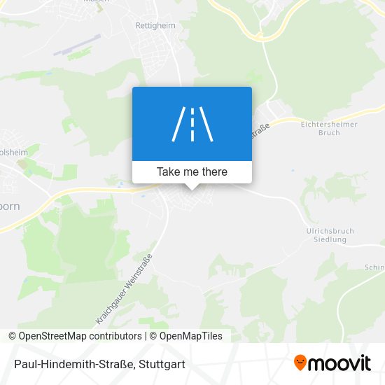 Paul-Hindemith-Straße map