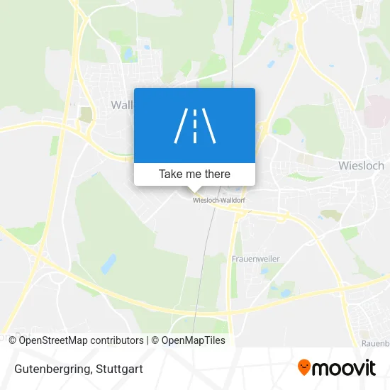 Карта Gutenbergring