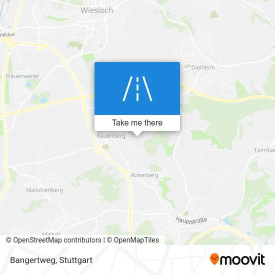 Карта Bangertweg