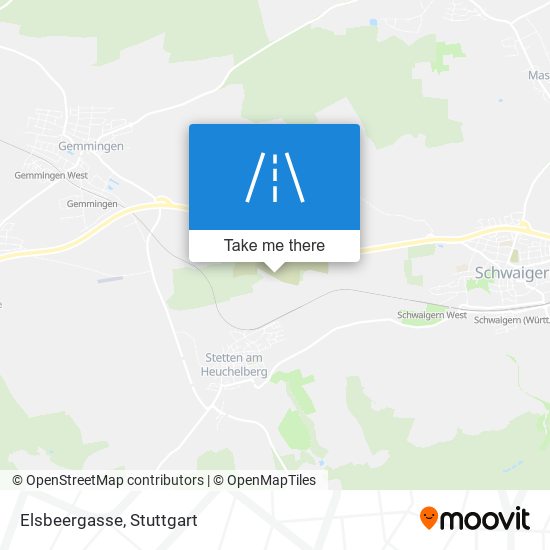 Elsbeergasse map