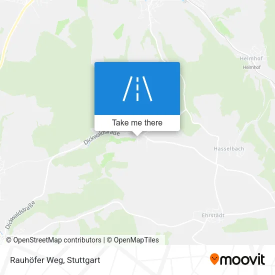 Карта Rauhöfer Weg