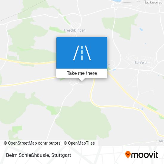 Beim Schießhäusle map