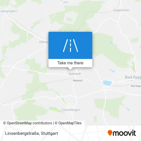 Карта Linsenbergstraße