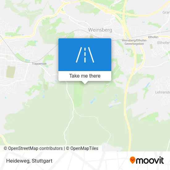 Карта Heideweg