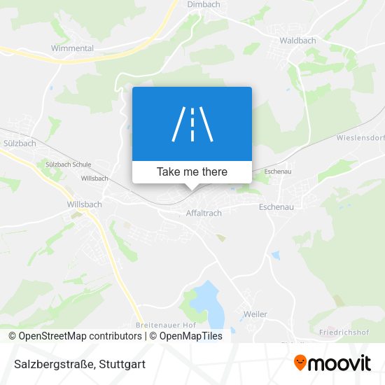 Salzbergstraße map