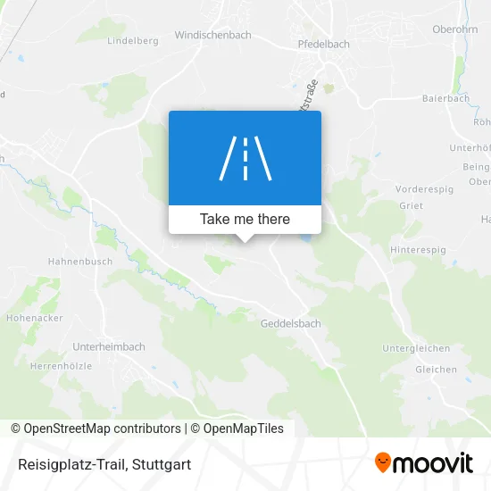 Карта Reisigplatz-Trail