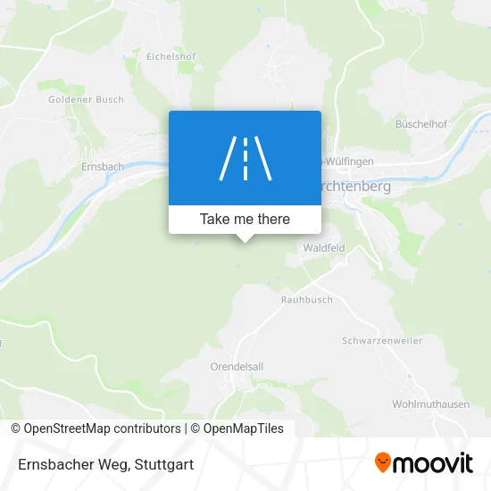 Карта Ernsbacher Weg