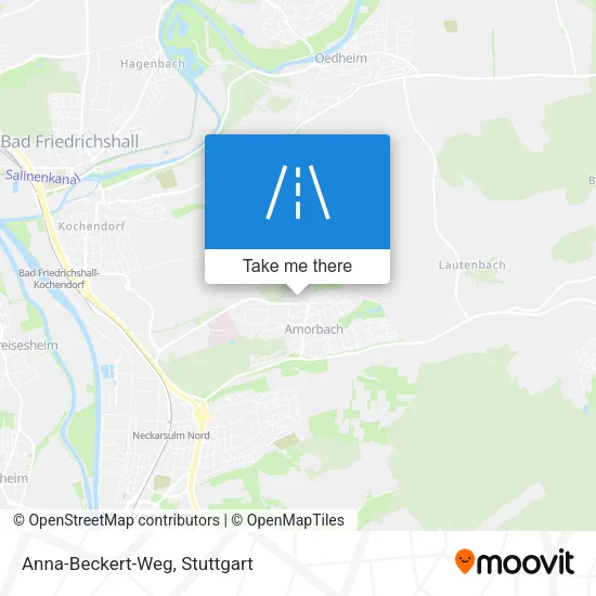 Карта Anna-Beckert-Weg