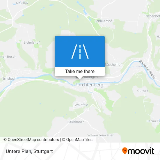Карта Untere Plan