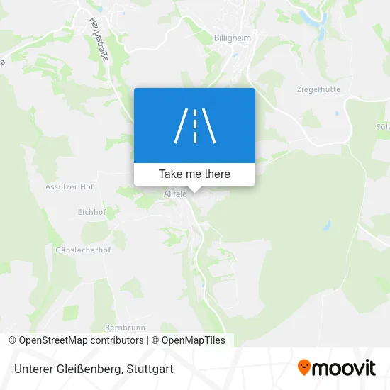 Карта Unterer Gleißenberg