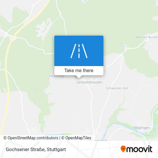Gochsener Straße map