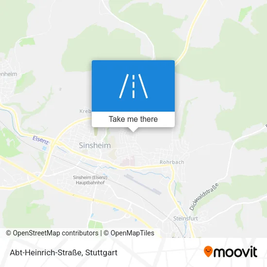 Карта Abt-Heinrich-Straße