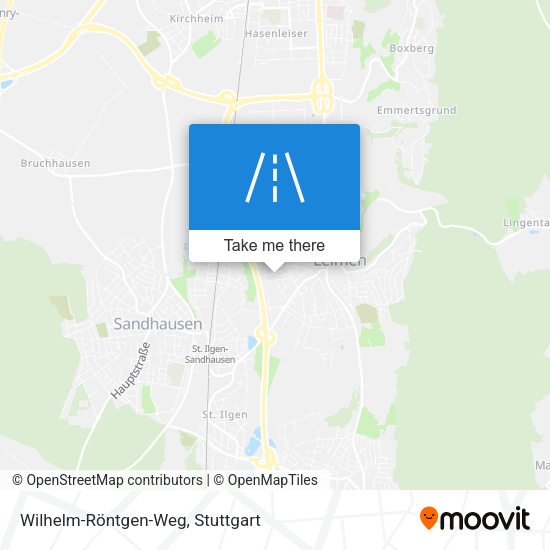 Wilhelm-Röntgen-Weg map