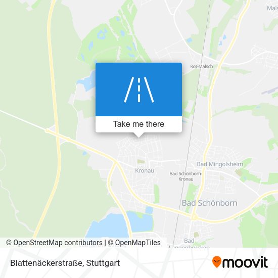 Blattenäckerstraße map