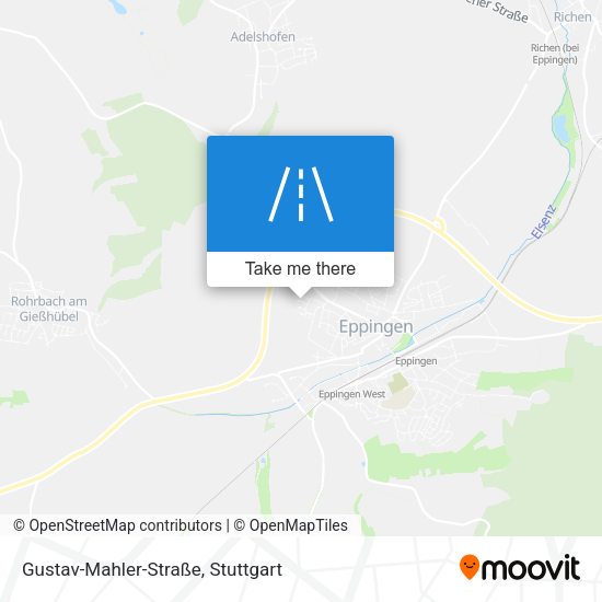Gustav-Mahler-Straße map