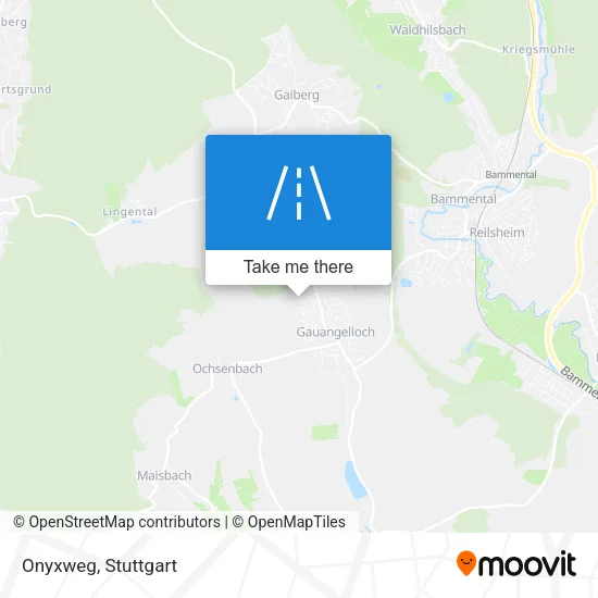 Карта Onyxweg