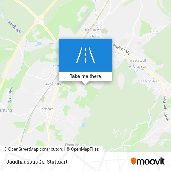 Jagdhausstraße map