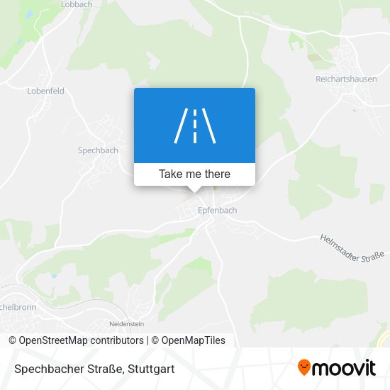 Spechbacher Straße map