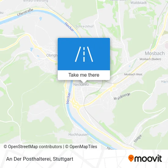 Карта An Der Posthalterei